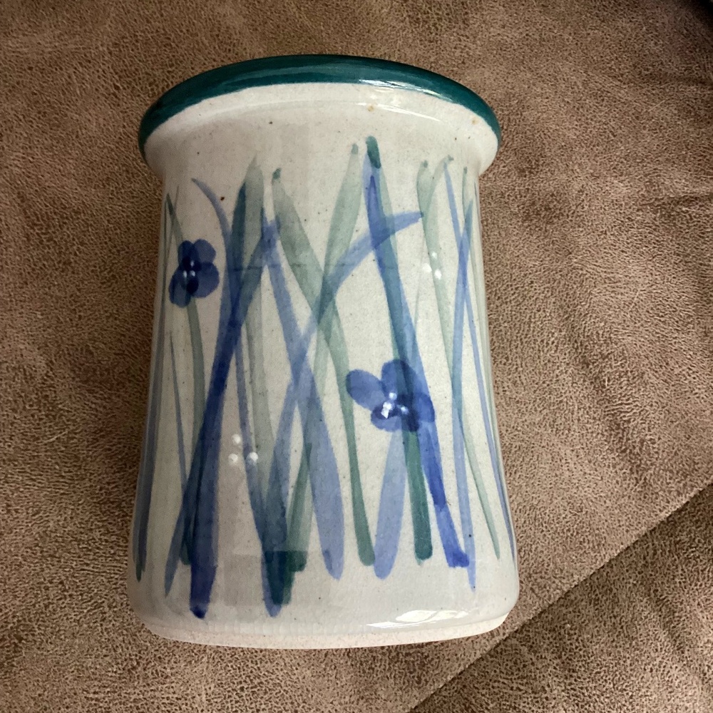 Handcrafted pottery vase